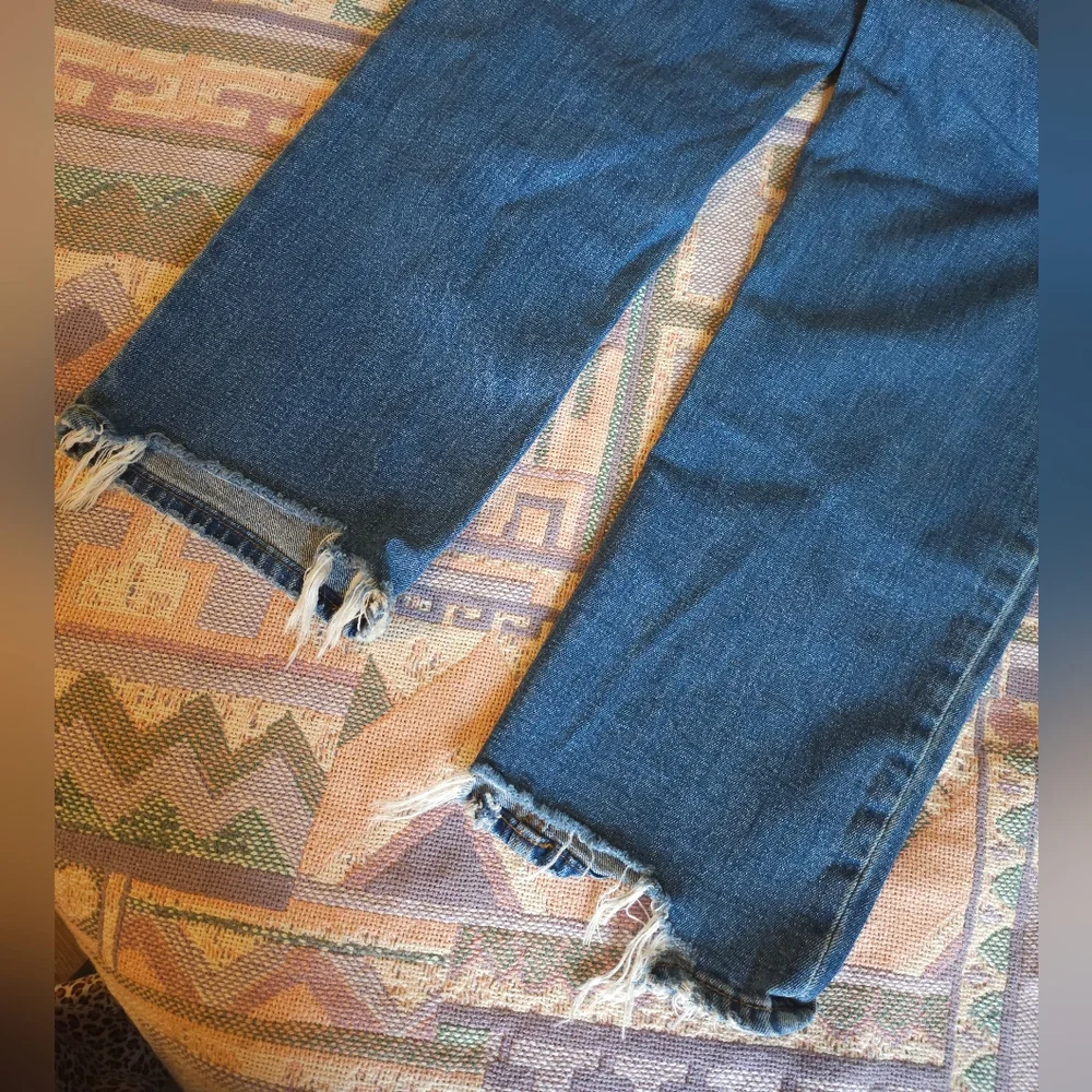 Abercrombie and Fitch The Ankle Straight Ultra High Rise Jeans Size 30 Regular - Picture 5 of 6